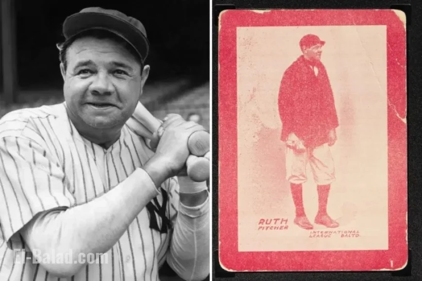 Babe Ruth’s 1914 Card Sells for Over $4M as a Rare Gem