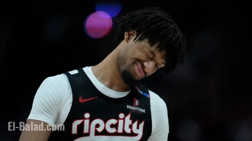 Blazers Face Early Challenges with Shaedon Sharpe Before November