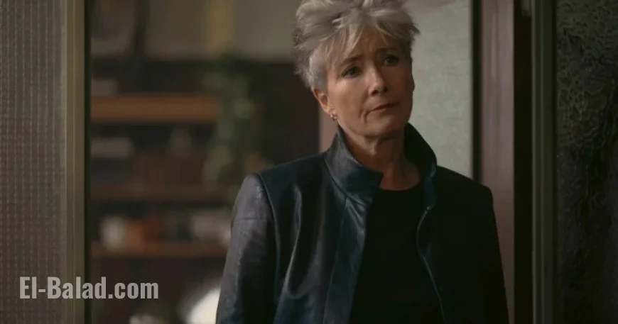 Emma Thompson Films Action on Down Cemetery Road, Enjoys Ale Breaks