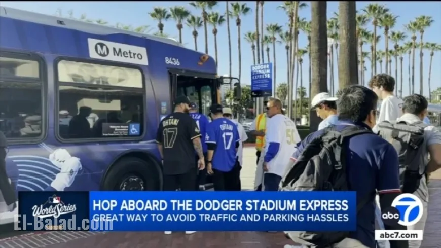 Avoid Traffic: Use Dodger Stadium Express for World Series Game 3
