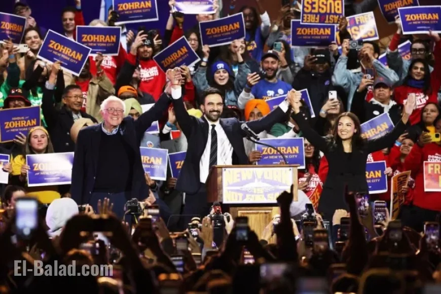 Zohran Mamdani Shakes Democratic Circle Leading New York Mayoral Race
