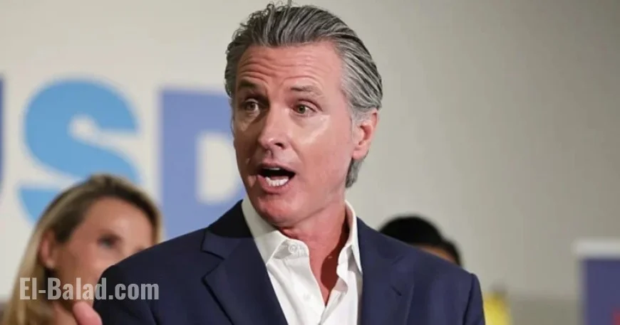 Gavin Newsom Criticizes Trump’s Ballroom as ‘Knock-Off Versailles’