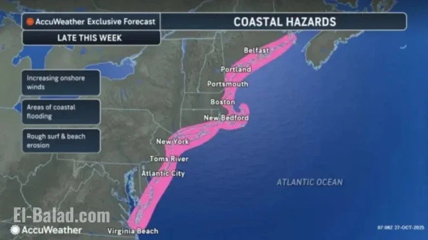 Powerful Storm to Batter N.J. with Heavy Rain and Damaging Winds