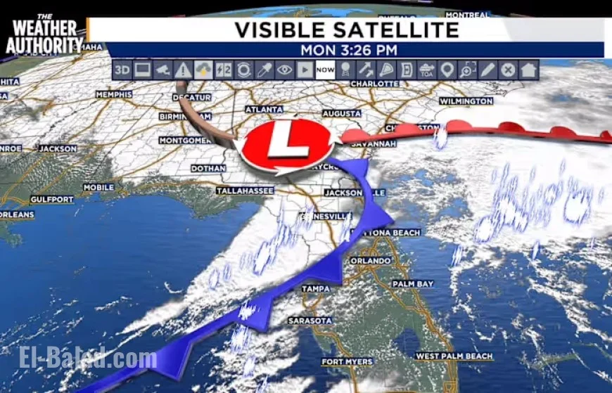 Cold Front Delivers Rain and Cooler Temperatures