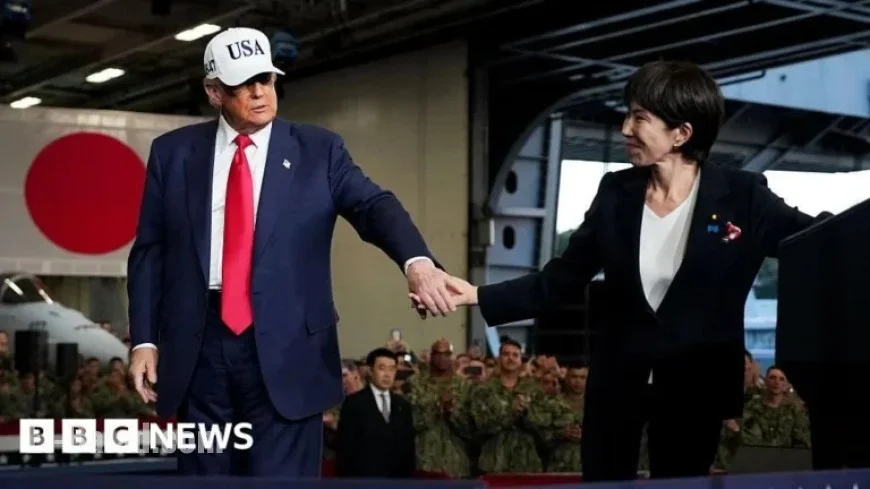 Trump Wraps Up Japan Visit Following Sanae Takaichi Meeting