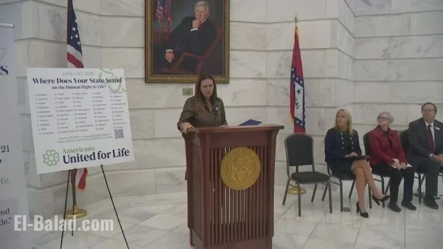 Arkansas Ranks as Top Pro-Life State in America for Sixth Year
