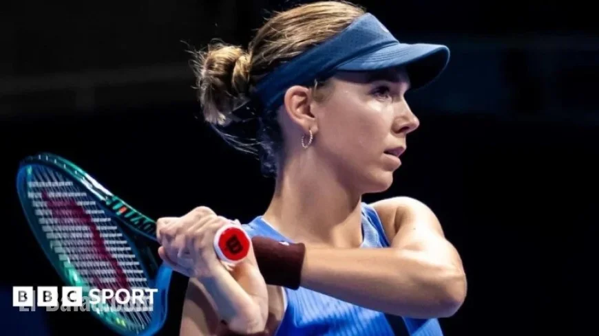 Katie Boulter Withdraws from Hong Kong Open First Round