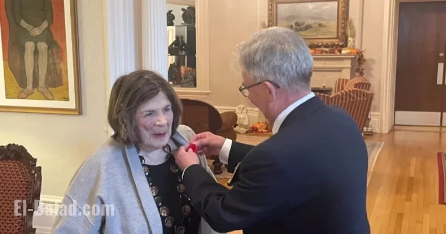 Manitoba Lieutenant-Governor Proudly Receives First Poppy of Season