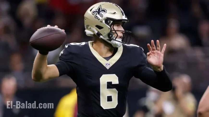 Saints to Start Rookie QB Shough Against Rams