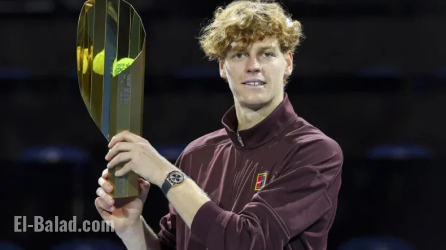 Sinner Faces Challenge to End Year as World Number One