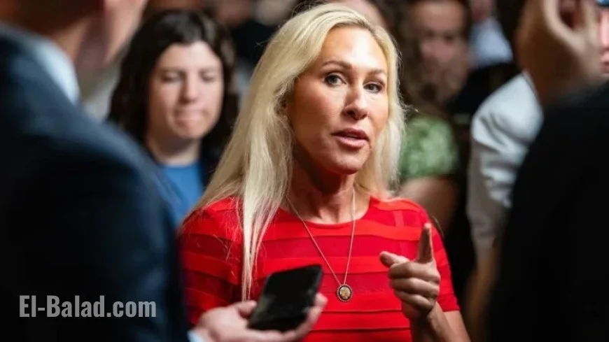 Marjorie Taylor Greene Criticizes Shutdown Strategy in Call with Speaker Johnson