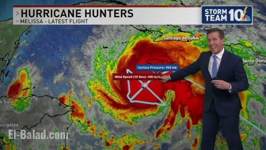 Hurricane Melissa Tracker Live: Catastrophic Category 5 Hammers Jamaica, Points Toward Cuba, Bahamas