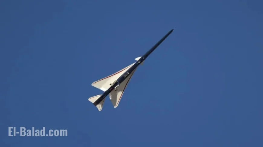NASA’s X-59 Supersonic Jet Achieves Historic First Flight
