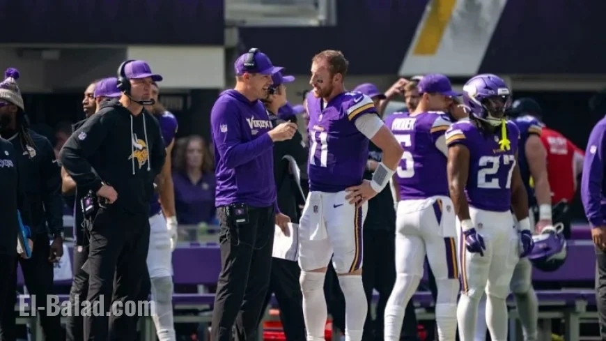 Kevin O’Connell Defends Letting Carson Wentz Play with Shoulder Tear