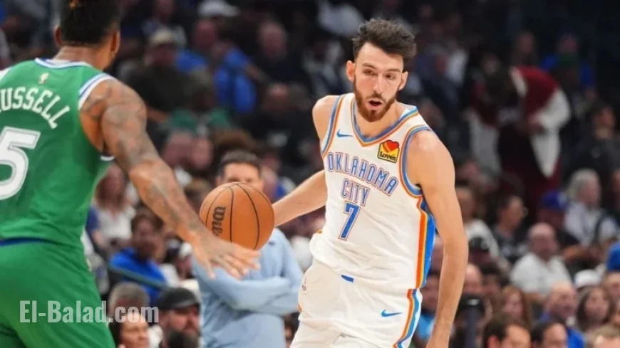 Holmgren Sidelined by Back Tightness in OKC’s Game Against Kings