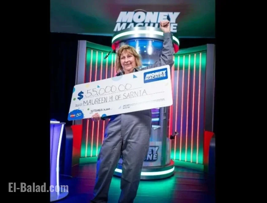 Sarnia Woman Wins $55K in OLG Money Machine