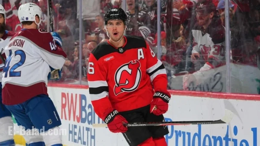 Jack Hughes’ OT Goal Secures Devils’ 8th Straight Win Over Avalanche