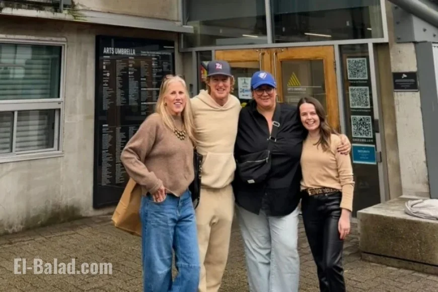 Owen Wilson Visits Granville Island’s Vancouver Art School | Lifestyle