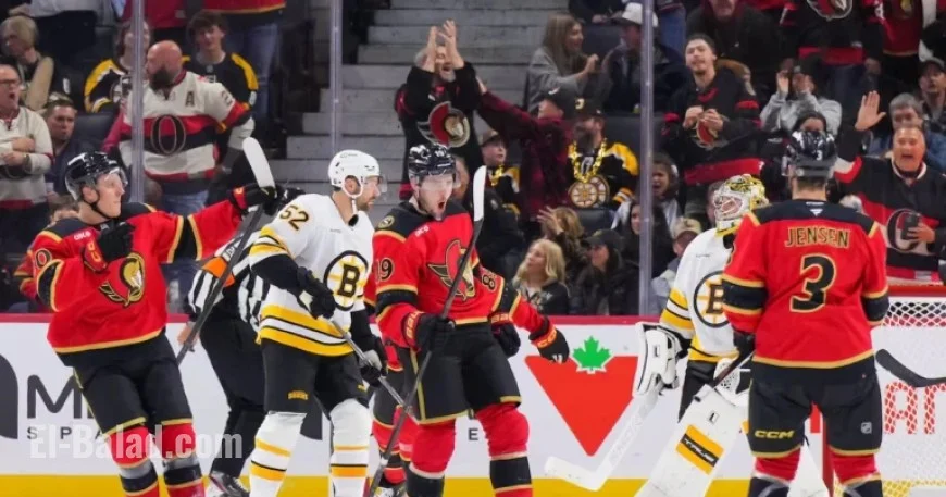 Les Sens Dominate Bruins in Decisive Victory