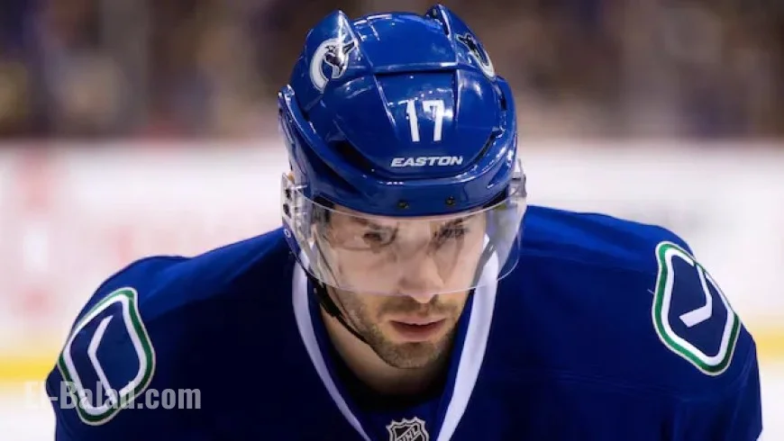 Ex-Vancouver Canuck Ryan Kesler Charged with Criminal Sexual Conduct in Michigan