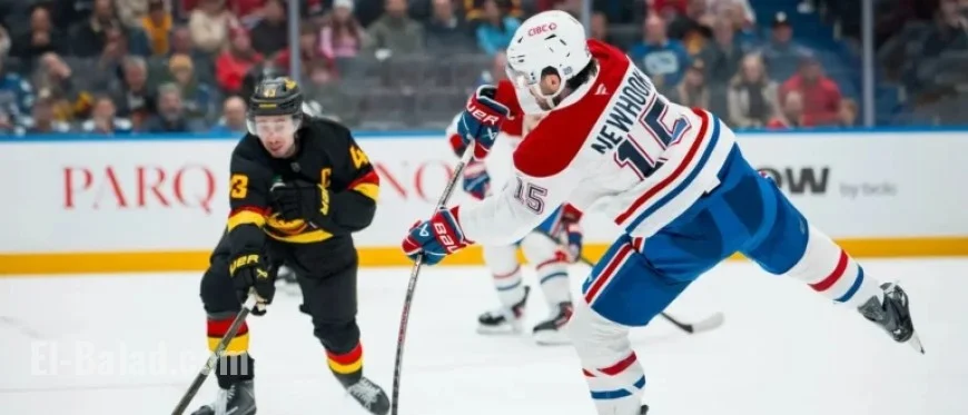 Canadiens’ Newhook Reaps Significant Rewards