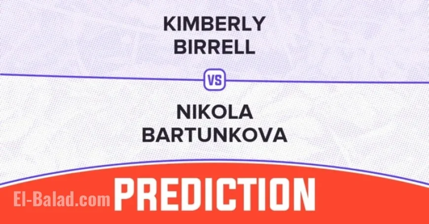 Kimberly Birrell vs Nikola Bartunkova: 2025 WTA Chennai Prediction