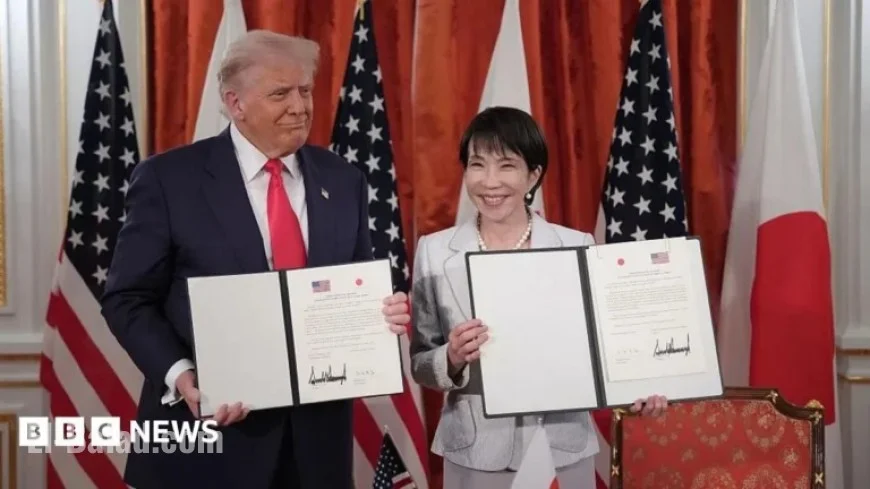 Trump Concludes Japan Visit with Sanae Takaichi Meeting