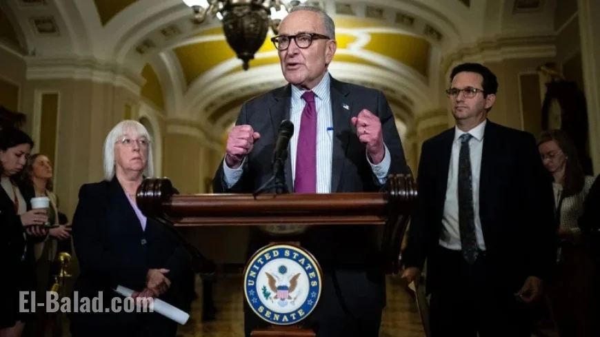 Schumer Blocks GOP Effort to Reopen Government Amid Unpaid Air Traffic Controllers