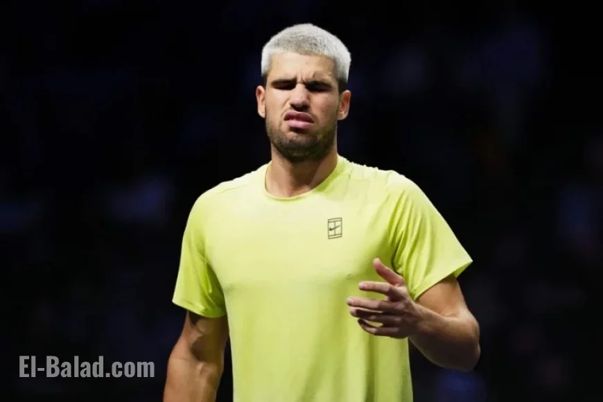 Carlos Alcaraz Eliminated in Paris Tournament Opener