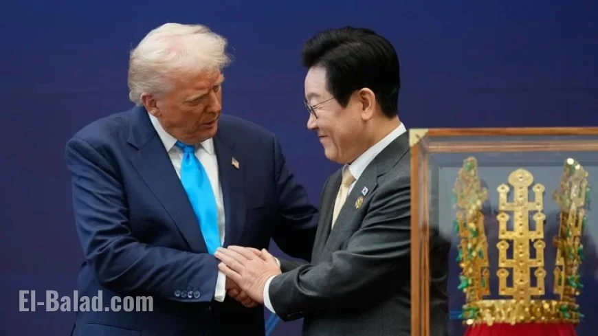 Trump Seeks South Korean Investments in Gyeongju Meeting with President
