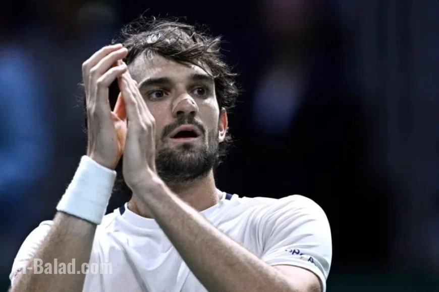 Valentin Vacherot Faces Cousin Arthur Rinderknech in Paris Masters Showdown