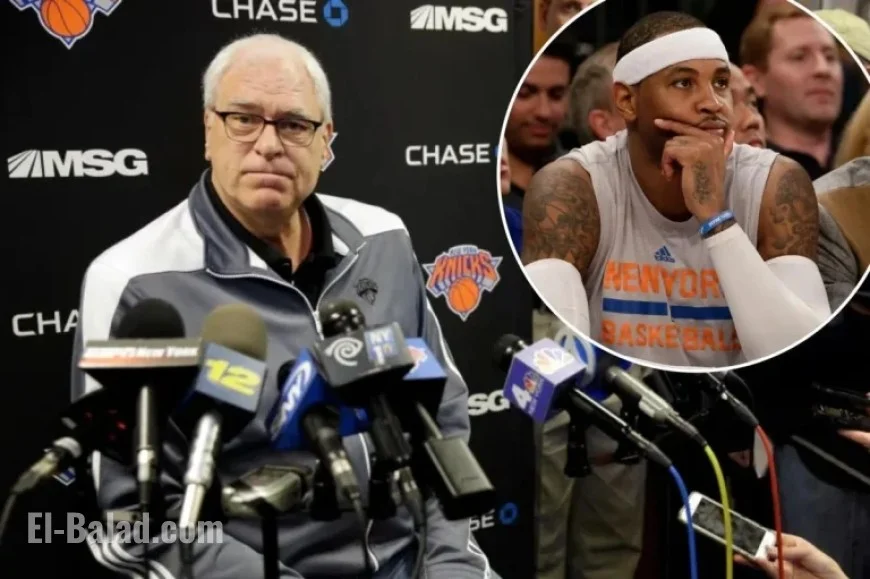 Phil Jackson Blames Carmelo Anthony Drama for Knicks Failure