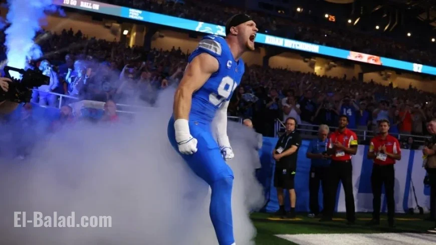 Lions Secure Four-Year Extension with Aidan Hutchinson