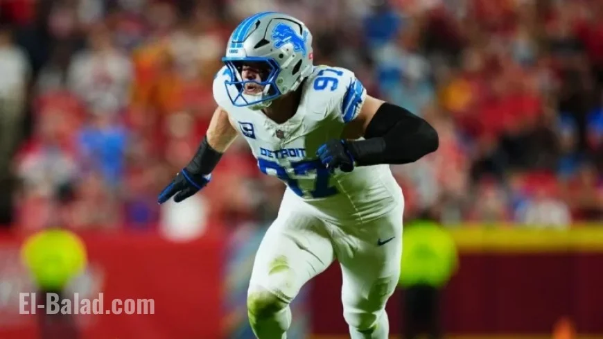 Lions Secure Hutchinson with 4-Year, $180M Contract Extension