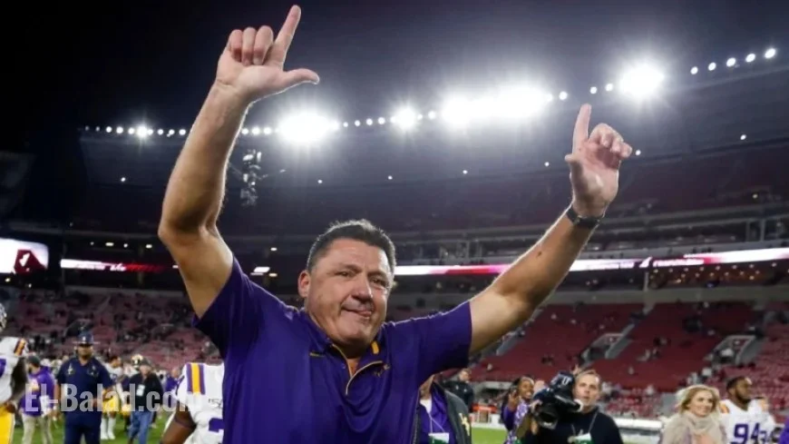 Orgeron Discusses Potential Return to LSU
