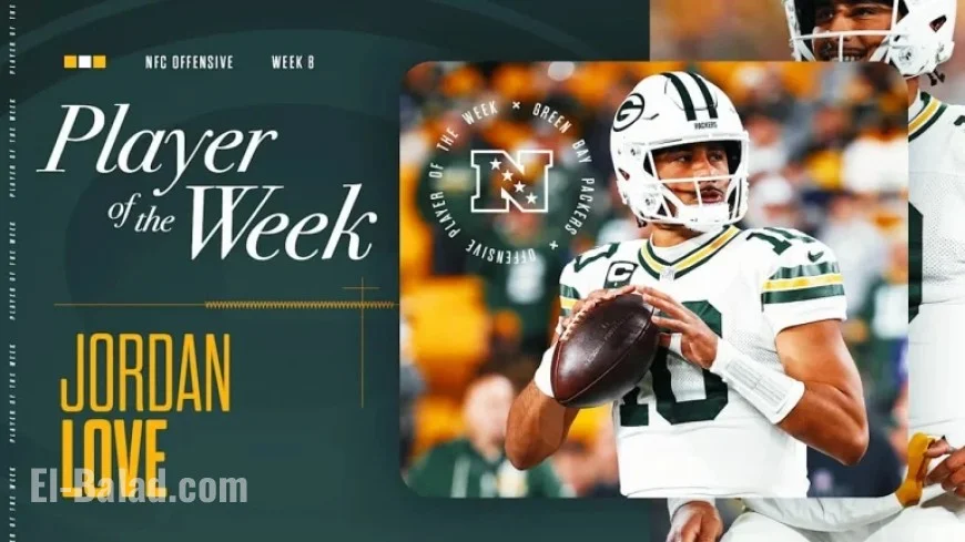 Packers’ Jordan Love Wins NFC Offensive Player of the Week Honor