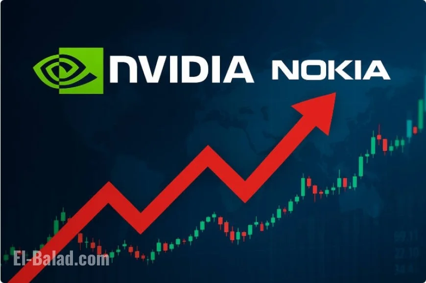 Nokia stock soars on $1B Nvidia stake and AI partnership; NOK holds gains after Q3 beat