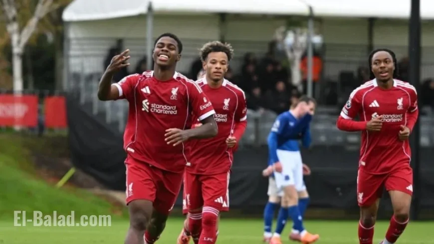 Keyrol Figueroa’s Hat-Trick Secures Liverpool U21s Derby Victory Over Everton