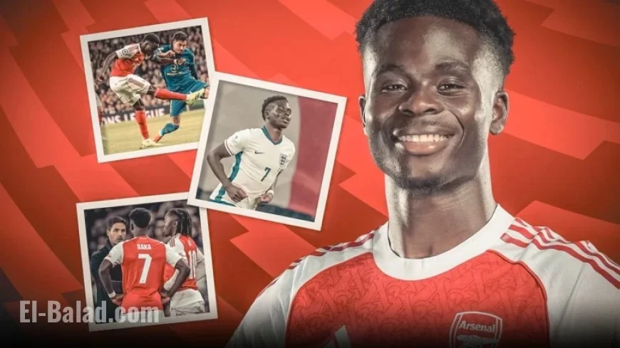 Bukayo Saka Poised to Elevate Arsenal and England Performances