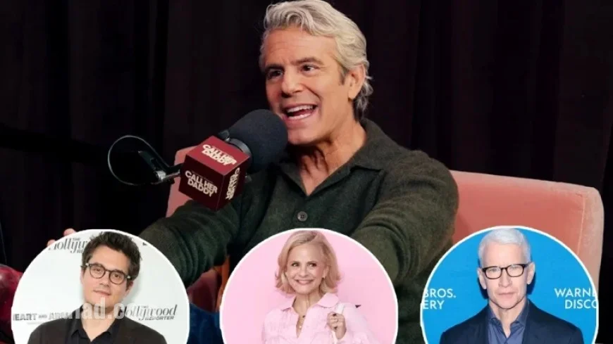 Andy Cohen Shares Dynamic Stories with John Mayer, Anderson Cooper, and Amy Sedaris