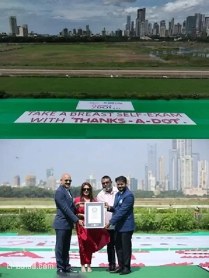 SBI Life’s Thanks-A-Dot Sets Guinness World Record, Promotes Breast Health Awareness