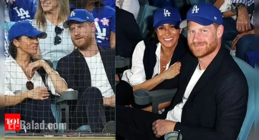 Dodgers Fans Furious Over Prince Harry and Meghan’s Front-Row Seats at World Series