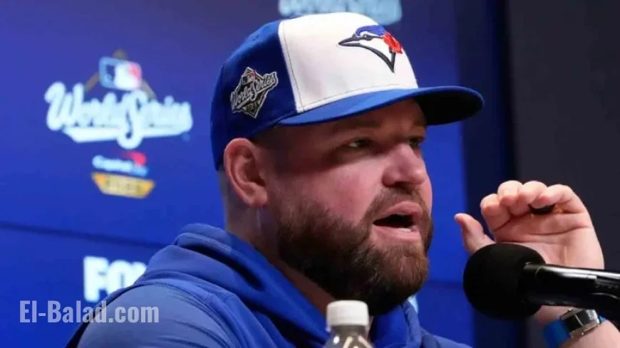 John Schneider Addresses Media Before World Series Game 5