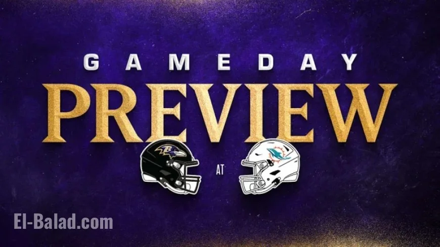 Ravens Face Dolphins in Exciting Game Preview