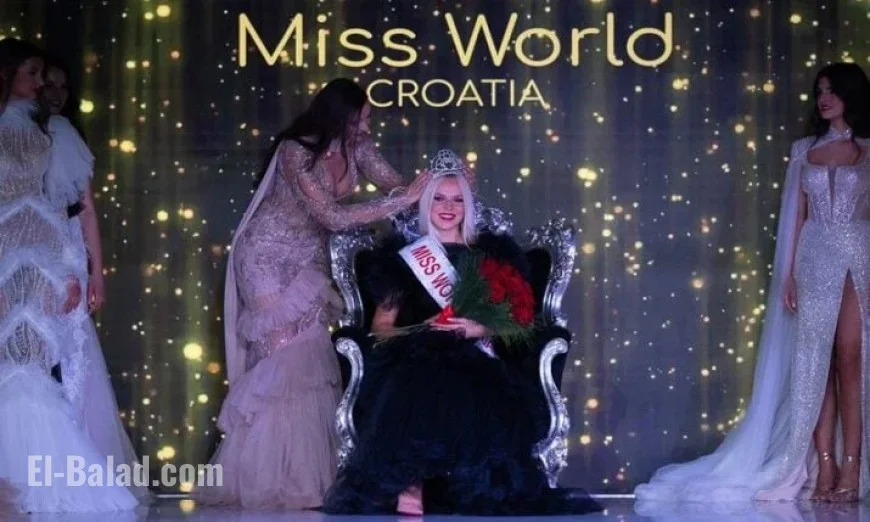 Ema Helena Vičar Crowned Miss World Croatia