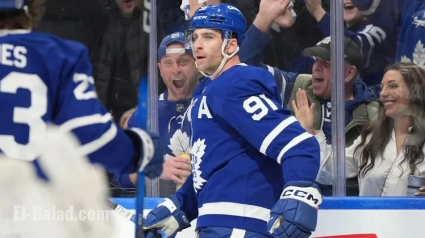 John Tavares Reaches Milestone with 500th Career Goal for Maple Leafs