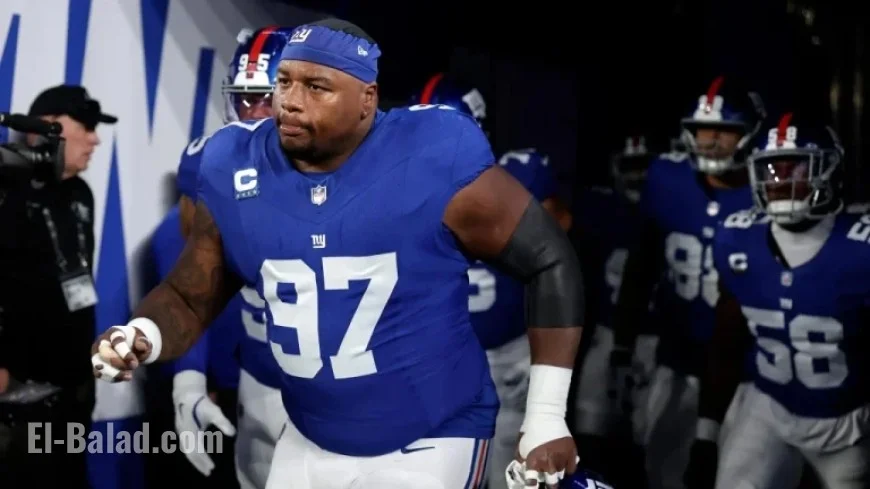 Dexter Lawrence Criticizes Carl Banks’ Comments on Giants DT