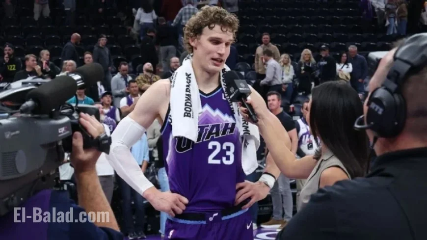 Markkanen Becomes First Jazz Player to Score 50 Since Malone