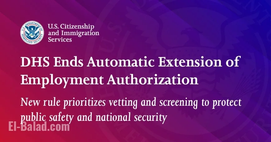 DHS employment authorization update: automatic EAD extensions end for renewals filed on/after Oct. 30, 2025