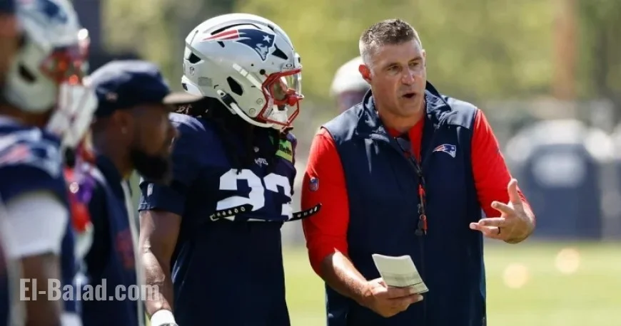 Mike Vrabel Discusses Patriots’ Trades of Kyle Dugger, Keion White